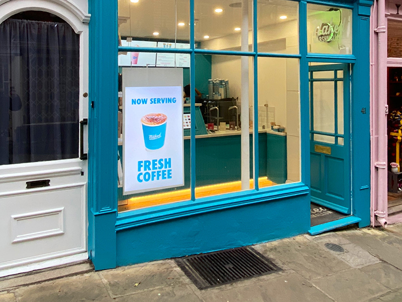 Digital Window Signage