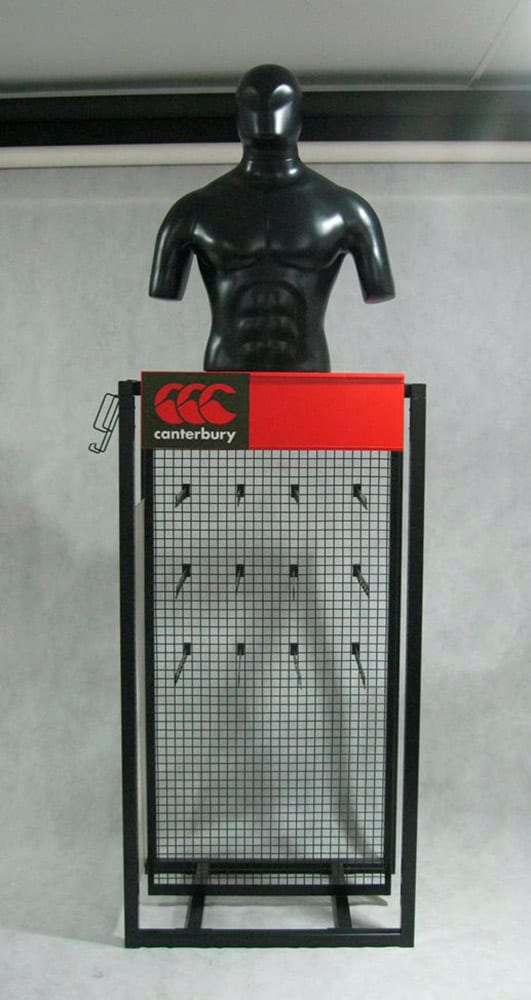 Canterbury sport base layer display front view