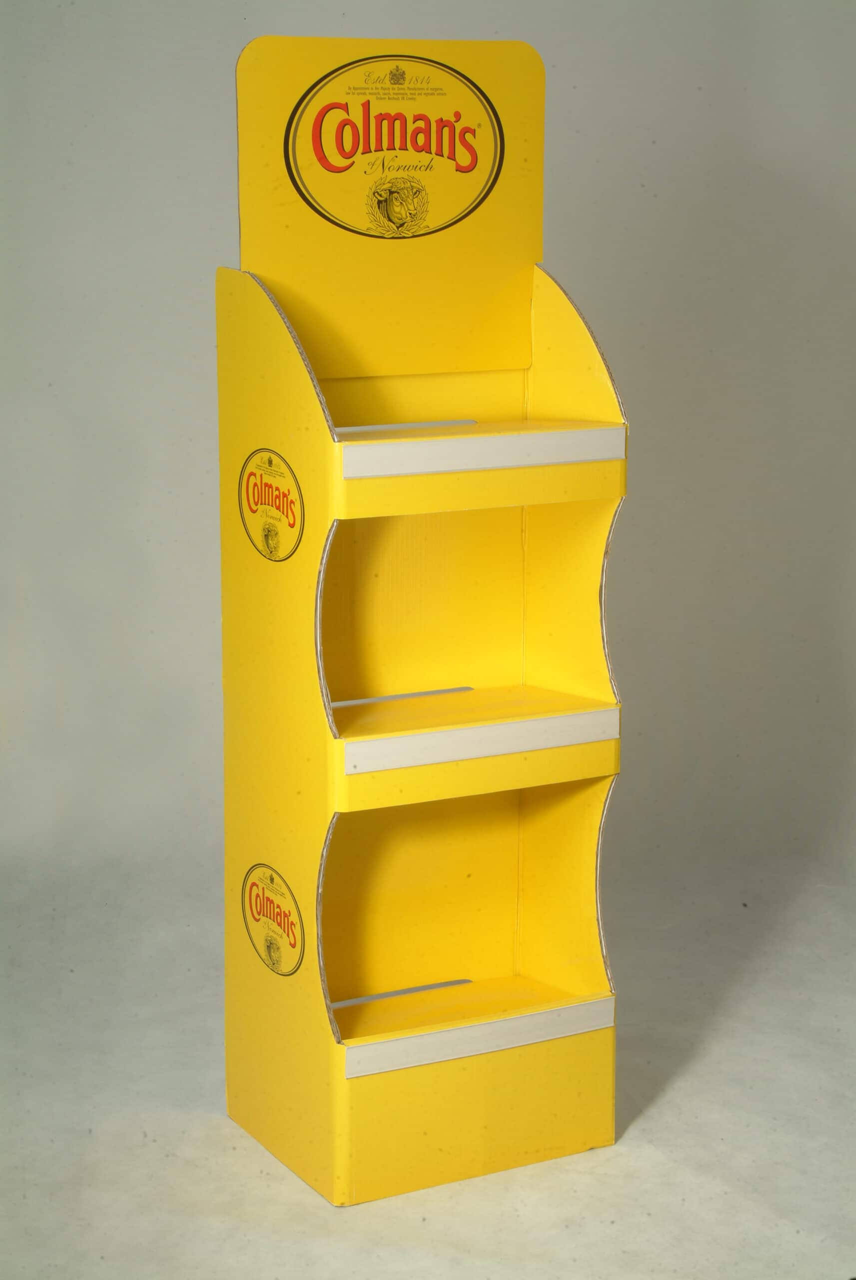 colmans temp product display
