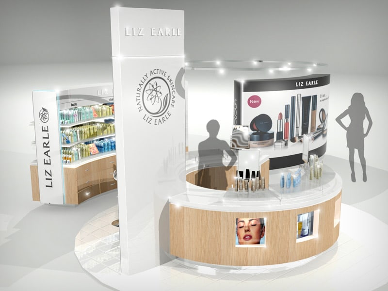 make up display example