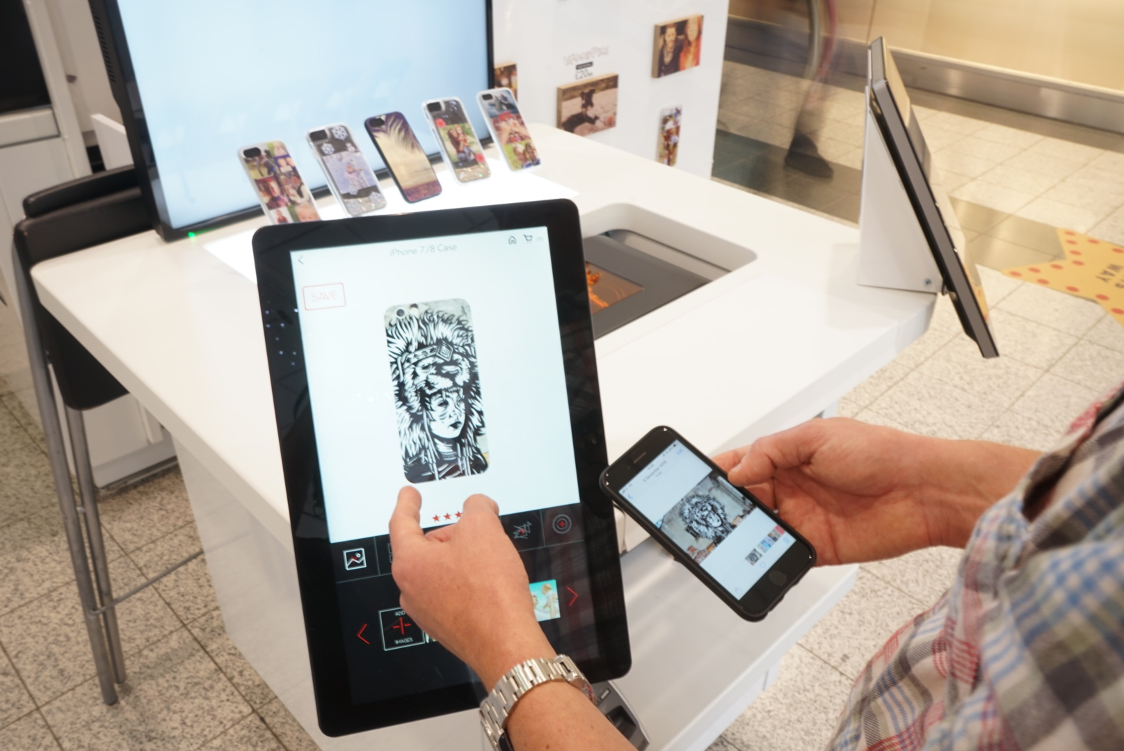 Product Customisation Technology for retail stores