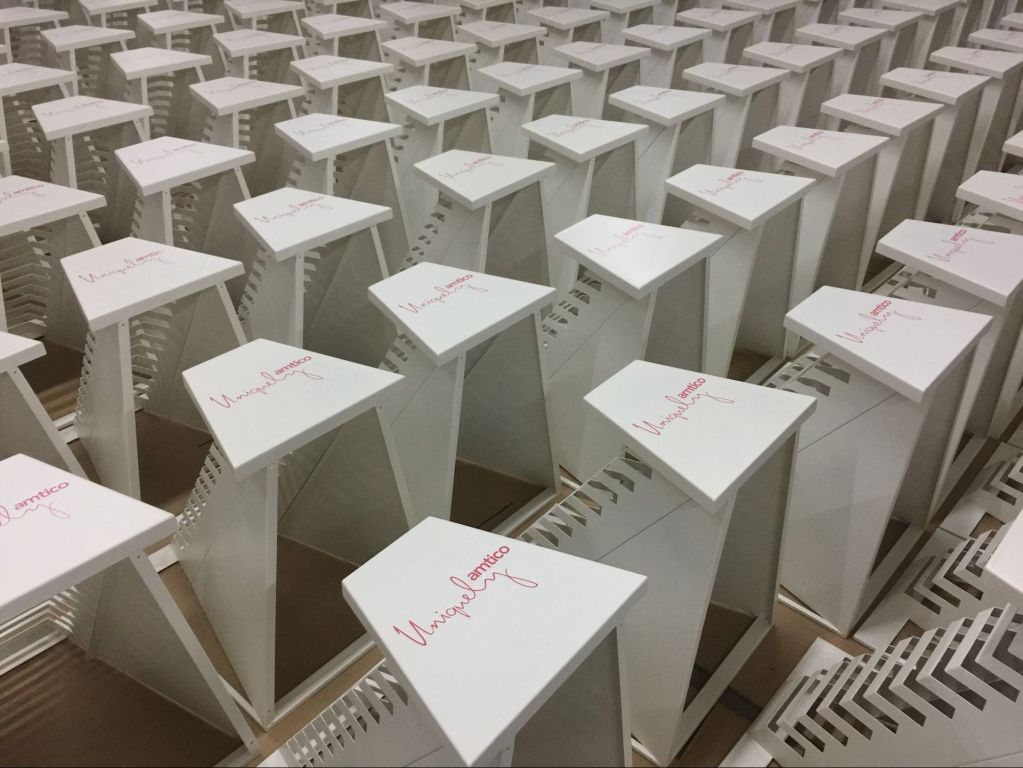 High volume production for POS displays