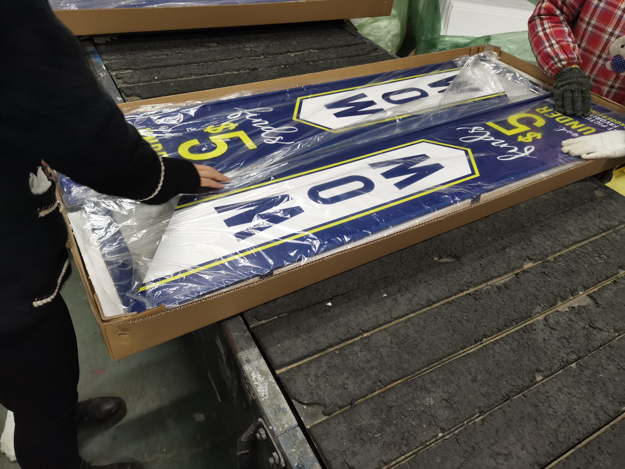 POS manufacturing in progress