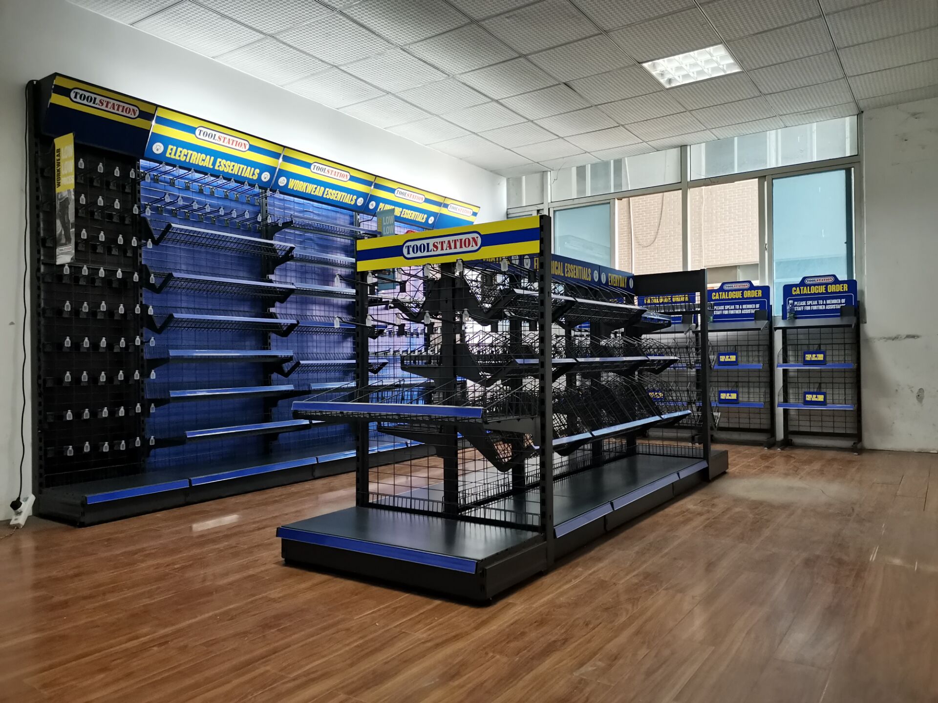 a fully manufactured and fitted out store with bespoke fixtures
