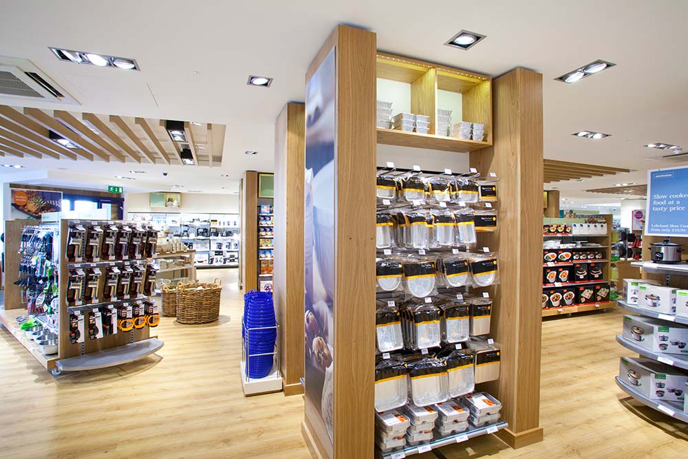 gondola end shelving examples