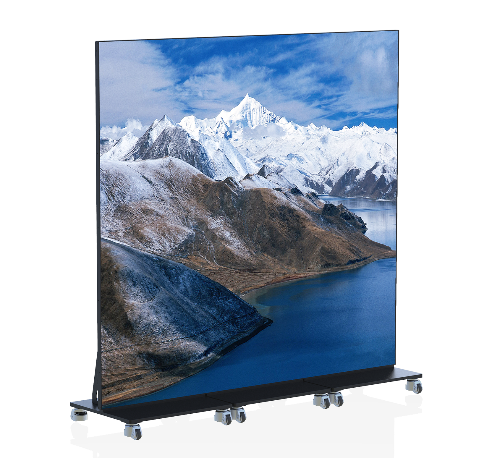 The stand alone LED poster is an ultra-thin, display solution designed for user convenience and efficient performance.