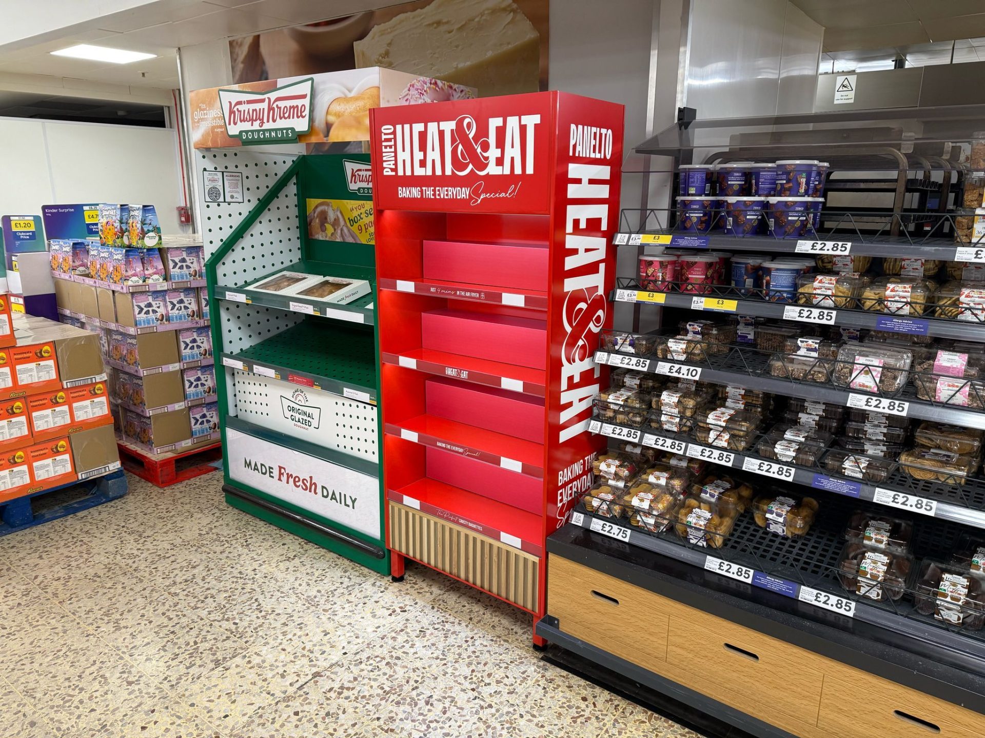Panelto Foods display